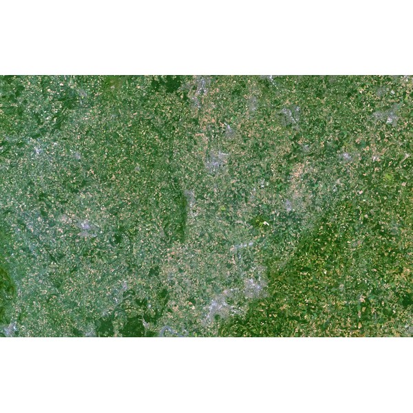 Planet Observer Regional-Karte Region Gloucestershire