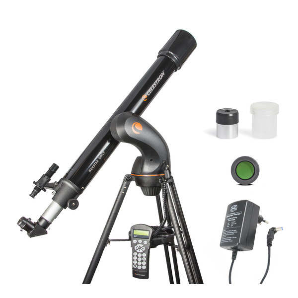 Celestron Teleskop AC 90/910 NexStar 90 GT Mond und Planeten Set