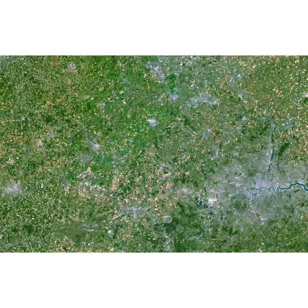 Planet Observer Regional-Karte Region London & Themse