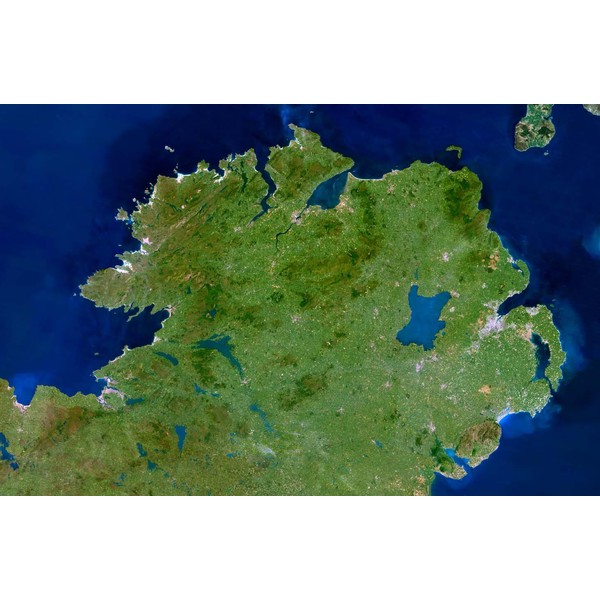 Planet Observer Regional-Karte Region Ulster