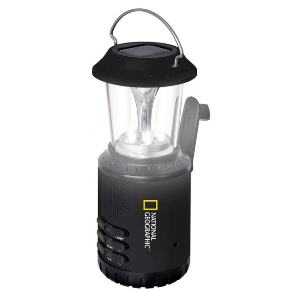 Lampe de travail National Geographic Solar Camping Laterne mit Radio