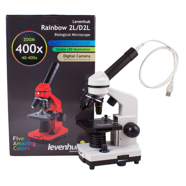 Levenhuk Mikroskop Rainbow D2L 0.3M Digital Moonstone