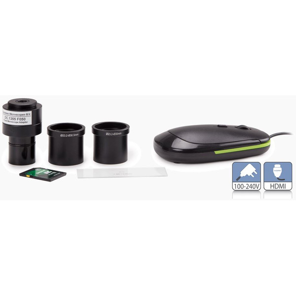 Caméra Euromex HD-Autofocus, VC.3034, color, CMOS, 1/1.9", 2 MP, HDMI, USB 2.0