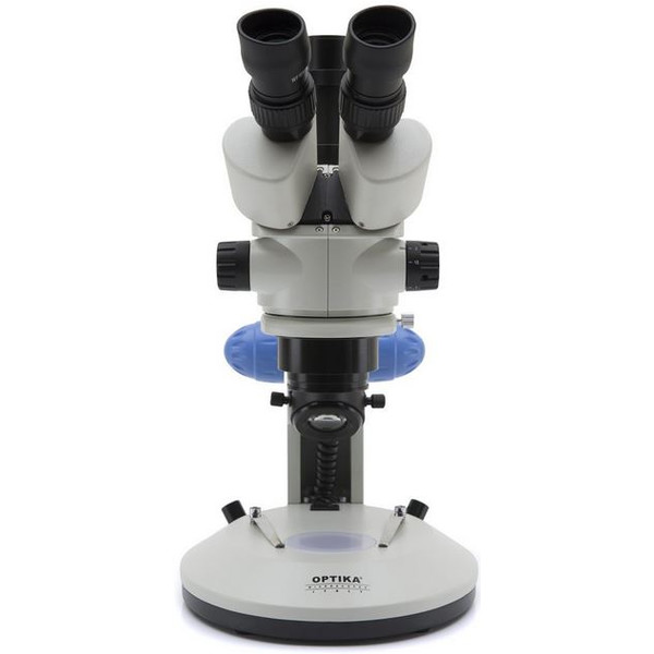 Optika Zoom-Stereomikroskop LAB30, Auf- und Durchlicht, Zoom, LED, trino, 7x-45x