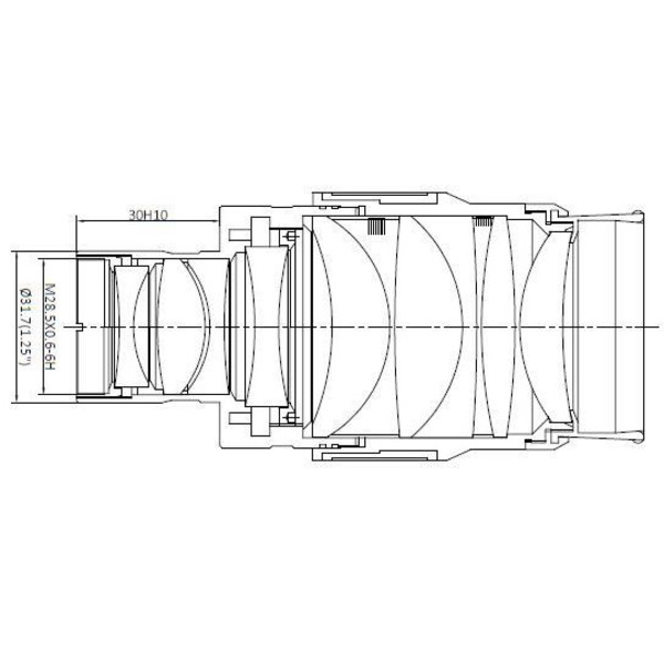 Oculaire APM HI-FW 12.5mm 84° 1,25"