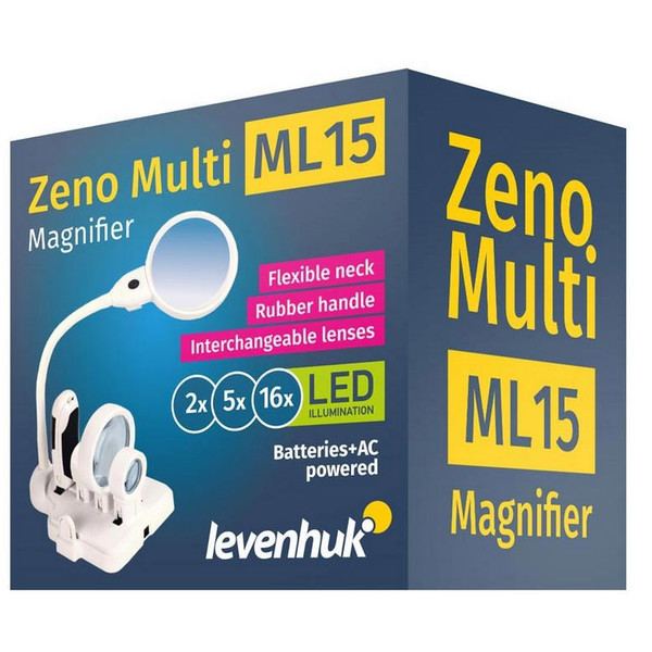 Levenhuk Lupe Zeno Multi ML15 White