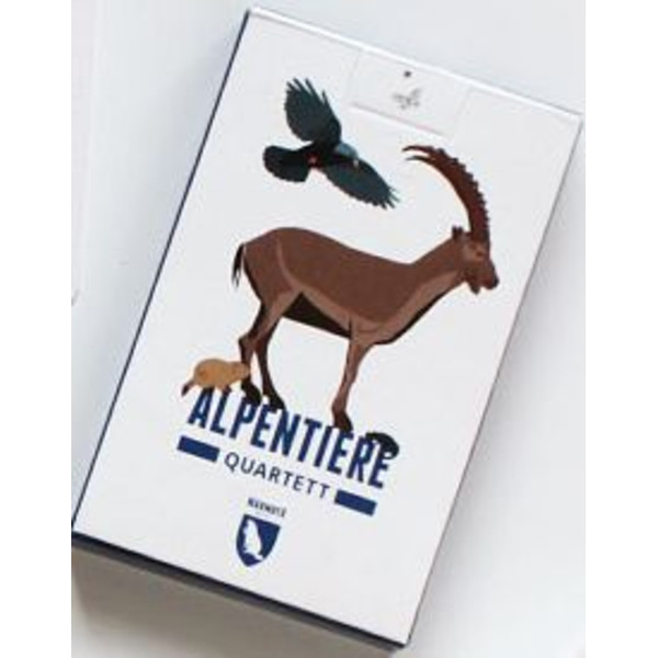 Marmota Maps Jeu de cartes "Alpentiere Quartett