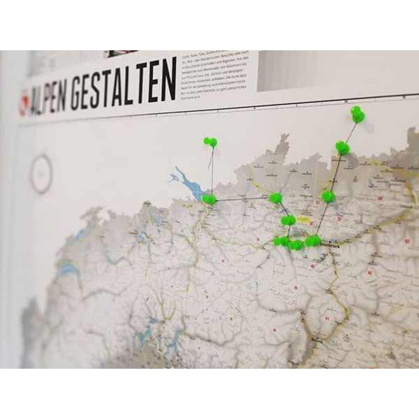 Marmota Maps Regional-Karte Alpen gestalten (100x70cm)