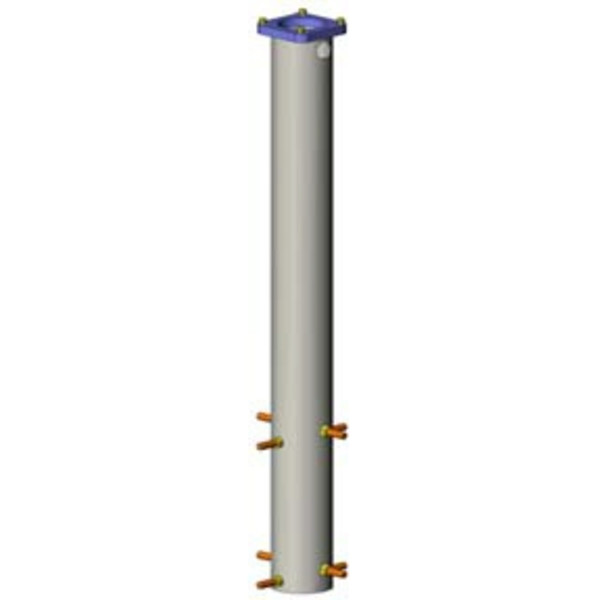 Colonne euro EMC Säule 800mm zum einbetonnieren S130