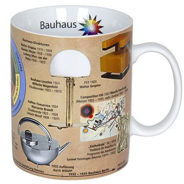 Könitz Tasse Wissensbecher Bauhaus