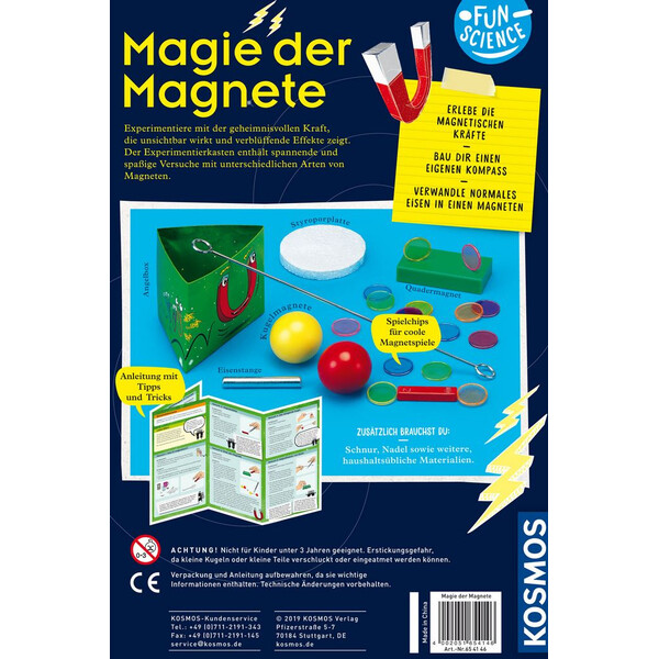 Kosmos Verlag FunScience Magie der Magnete