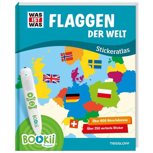 Tessloff-Verlag WAS IST WAS BOOKii Flaggen der Welt (Stickeratlas)