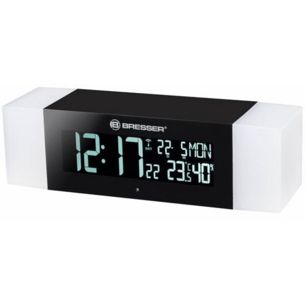 Horloge Bresser Radio-réveil FM lumineux avec fonction Bluetooth