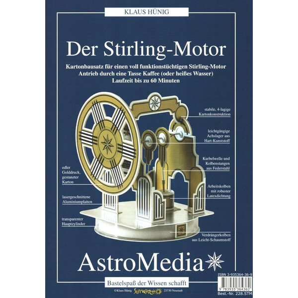 Kit AstroMedia Der Stirling-Motor