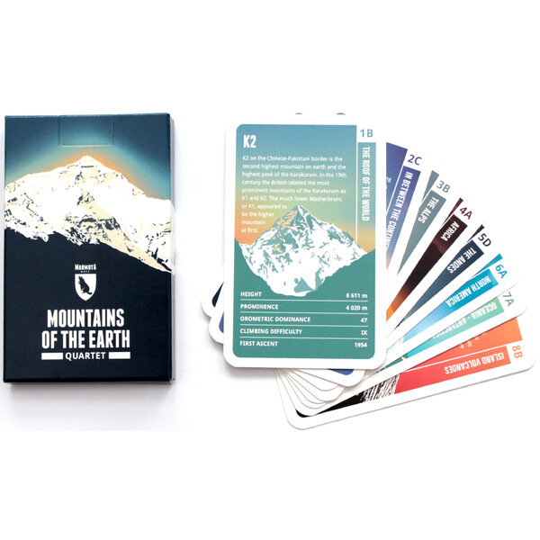 Marmota Maps Jeu de cartes Mountains of the Earth