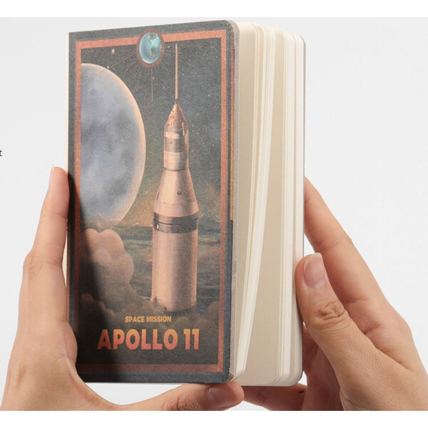 AstroReality Notizbuch Space Mission AR Apollo 11