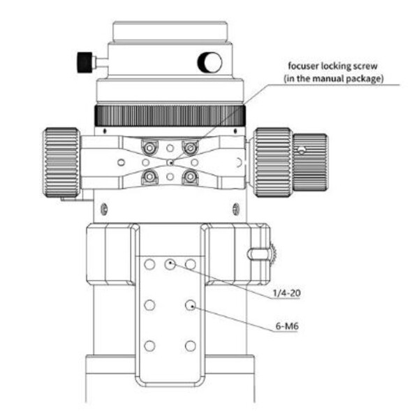 Lunette apochromatique Sharpstar AP 61/270 EDPH III OTA