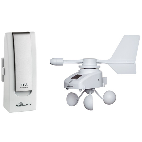 Station météo TFA Kit de démarrage WeatherHub avec anémomètre sans fil