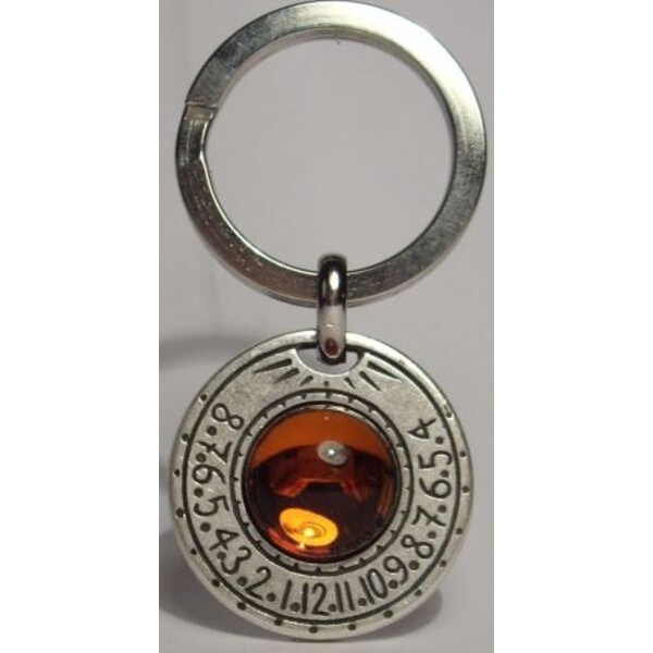 Ragalaxys Porte-clés Saturne Sundial Topaze