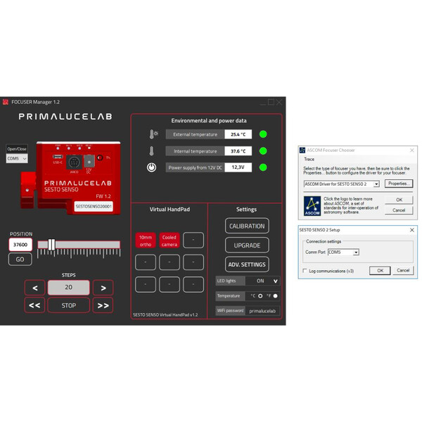 PrimaLuceLab SESTO SENSO 2 Fokussiermotor