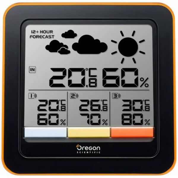 Oregon Scientific Wetterstation 4-Zonen mit Schimmelwarner