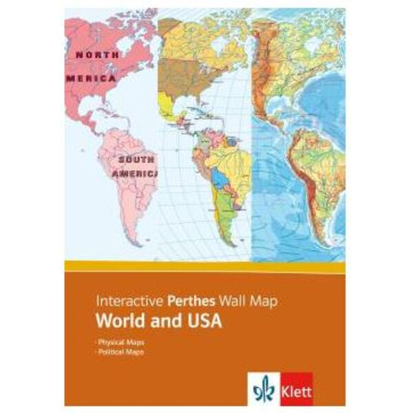 Logiciel Klett-Perthes Verlag Interactive Wall Map: World & USA