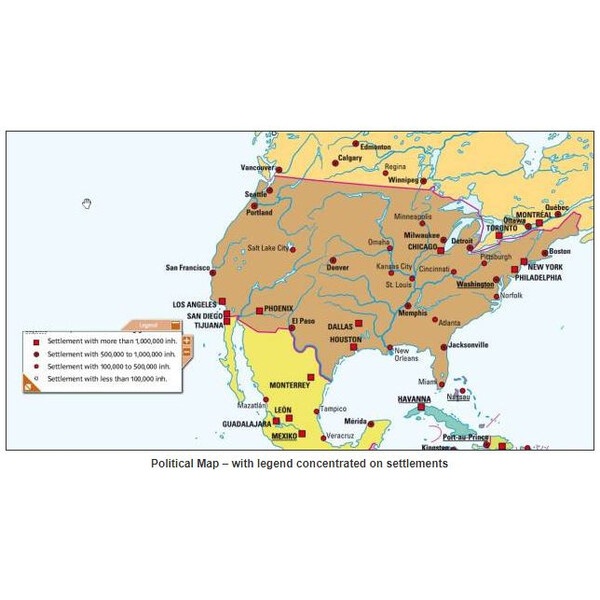 Logiciel Klett-Perthes Verlag Interactive Wall Map: World & USA