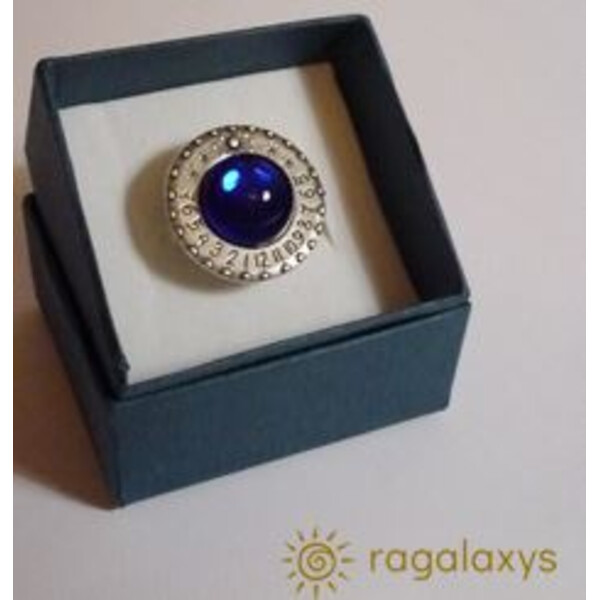 Ragalaxys Sundial Ring Saturno Amethyst