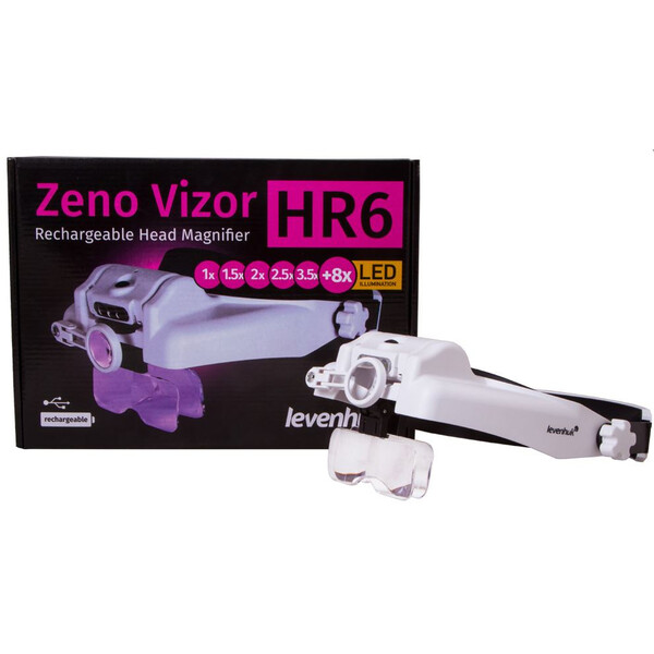 Levenhuk Lupe Zeno Vizor HR6 rechargeable