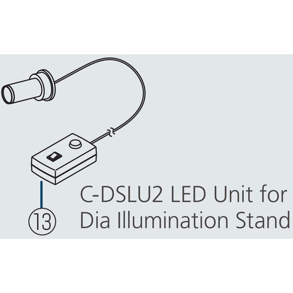 Nikon C-DSLU LED Unit for C-DS, Diascopic Stand
