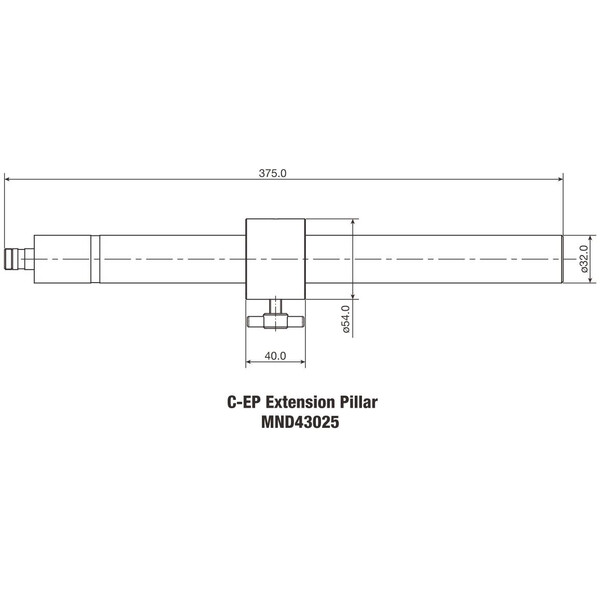 Statif à colonne Nikon C-EP Extension Pillar