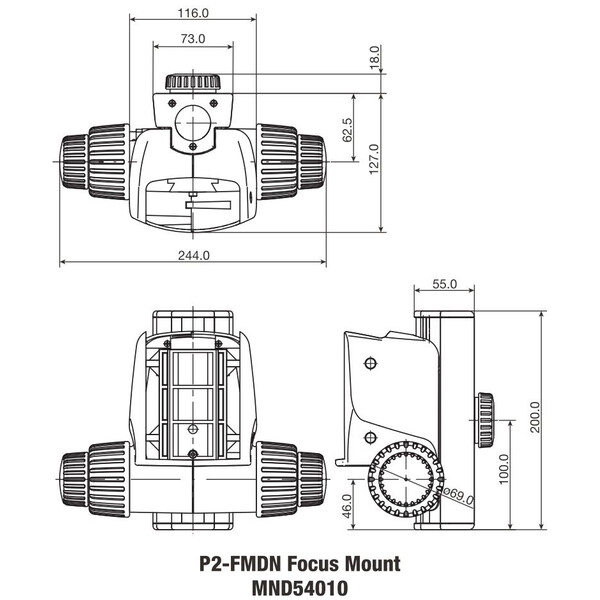 Nikon Kopfhalterung P2-FMDN P2-FM