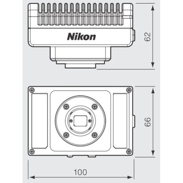Nikon Kamera DS-Fi3, color, CMOS, 5.9MP, USB 3.0