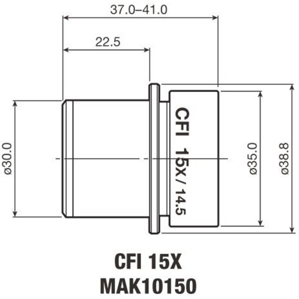 Nikon Okular CFI Eyepiece 15X/14.5