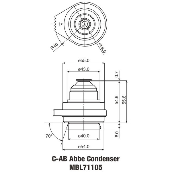 Nikon C-C Abbe Condenser N.A. 0.90)
