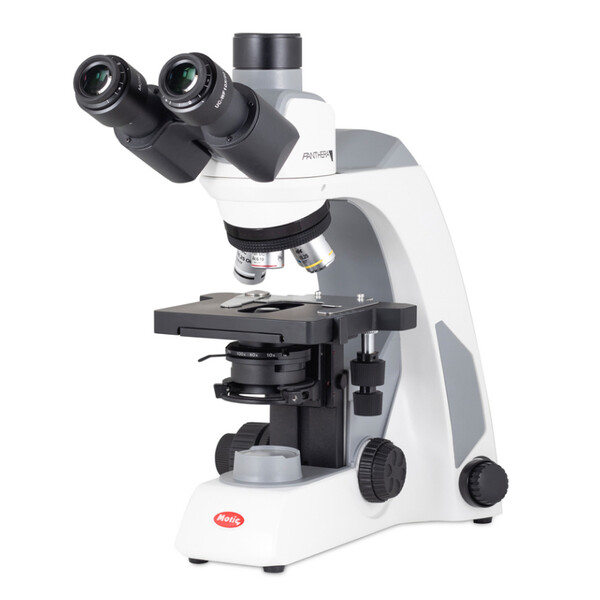 Motic Mikroskop Panthera E2, Trinokular, HF, Infinity, plan achro., 40x-1000x, fixed Koehl.LED