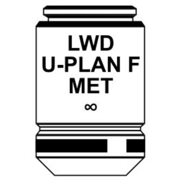 Objectif Optika IOS LWD U-PLAN F MET objective 10x/0.30, M-1172