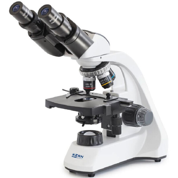 Microscope Kern Bino Achromat 4/10/40, WF10x18, 1W LED, OBT 104