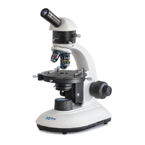 Microscope Kern OPE 118, POL, mono, achro, 40x-400x, montage en surface, HAL, 20W