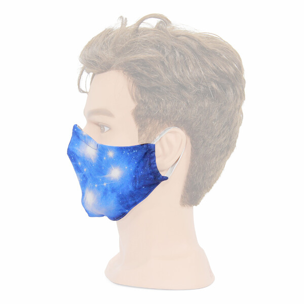 Masketo Masque facial blanc avec motif astronomique "Pléiades" 1 pièce