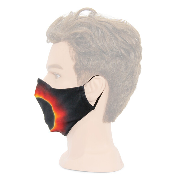 Masketo Masque facial avec motif astronomique Couronne solaire 1 pièce