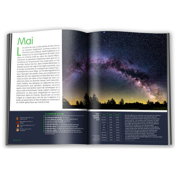 Amds édition  Jahrbuch Le Ciel à l'oeil nu en 2021