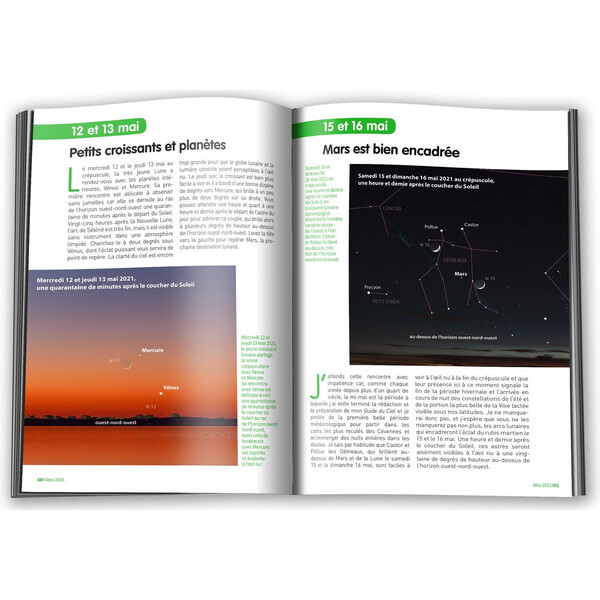 Amds édition  Jahrbuch Le Ciel à l'oeil nu en 2021