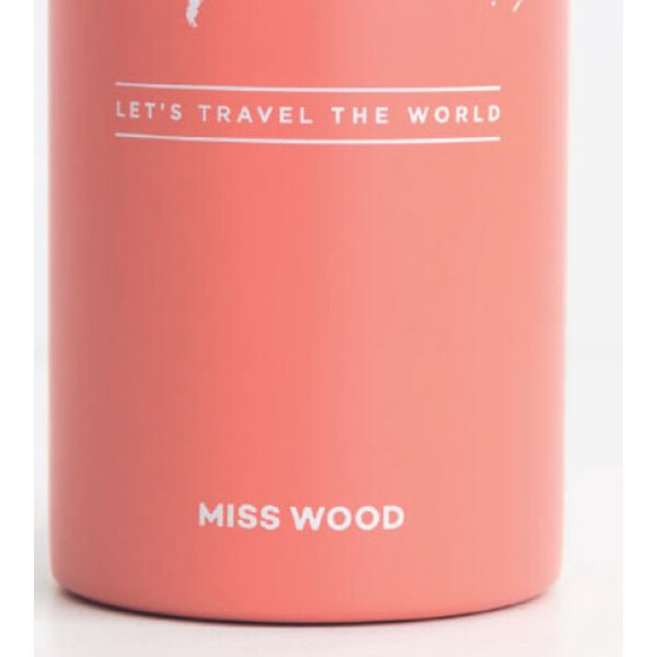 Miss Wood Bottle Pink
