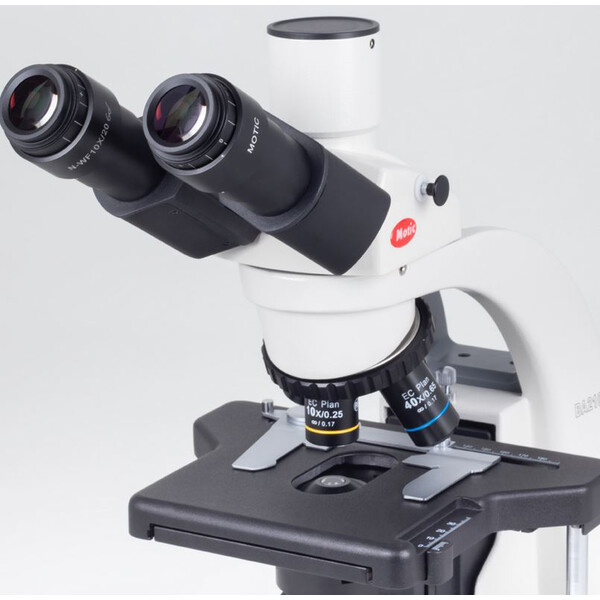 Motic Mikroskop BA210E trino, infinity, EC- plan, achro, 40x-400x, Hal,