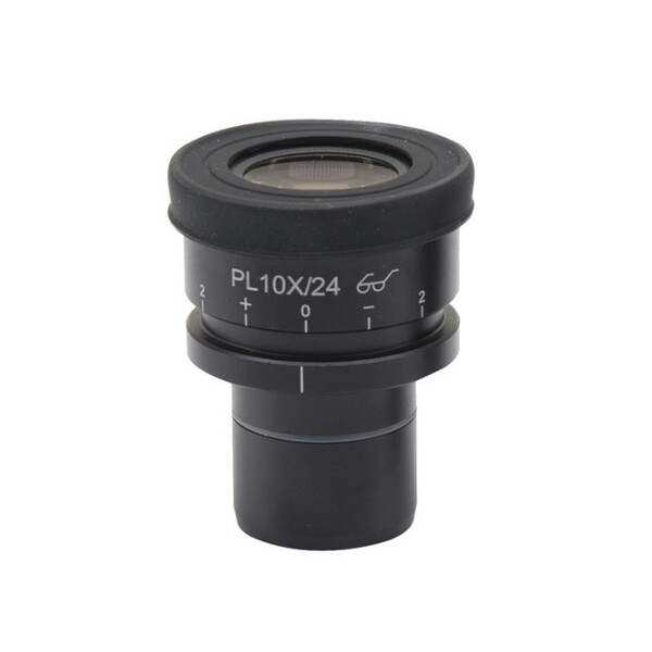 Optika PL10x/24 Oculaires, angle de vision élevé, focalisables, avec bonnettes - M-880