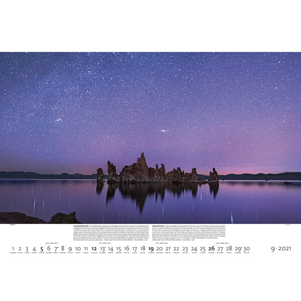 Calendrier Palazzi Verlag Nightscapes 2021