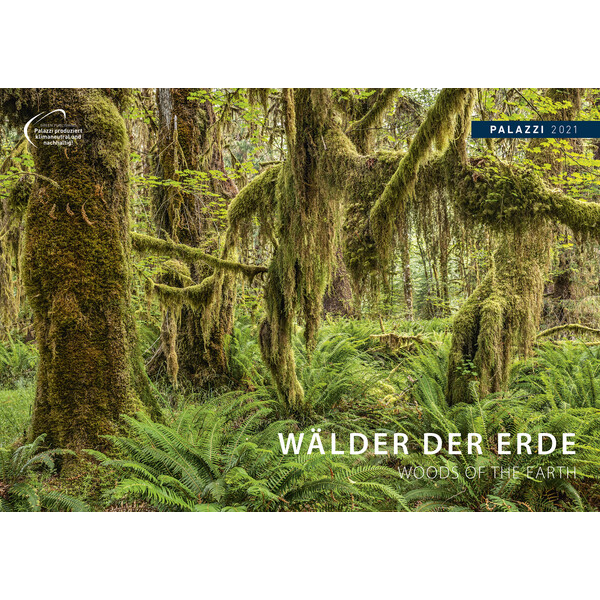 Calendrier Palazzi Verlag Wälder der Erde 2021