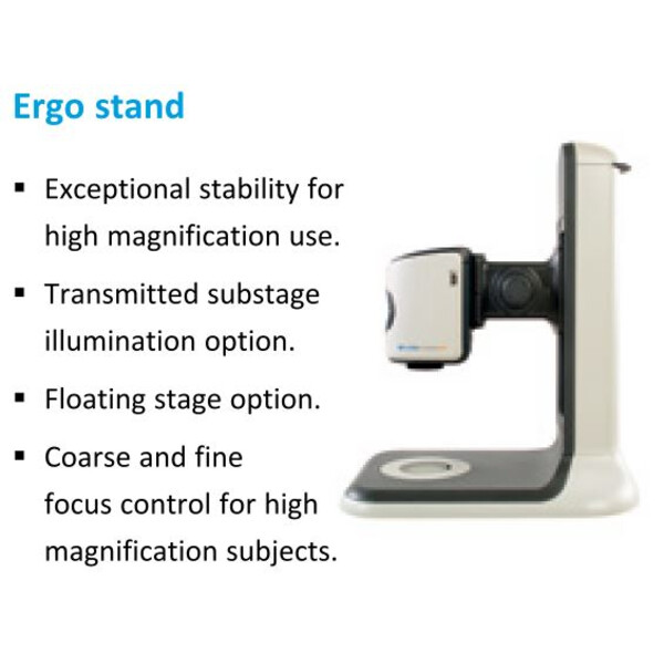 Microscope Vision Engineering EVO Cam II, ECO2501, ergo, LED light, 0.62x W.D.106mm, HDMI, USB3, 24" Full HD