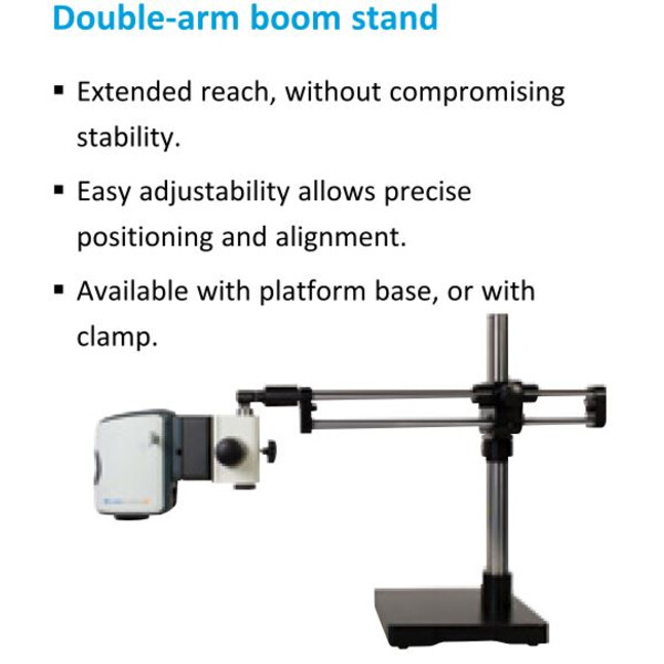 Microscope Vision Engineering EVO Cam II, ECO2513, double arm boom, LED light, 5 Diopt W.D.197mm, HDMI, USB3, 24" Full HD